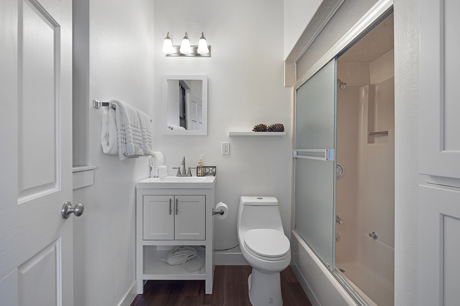 Ensuite bathroom with luxury vanity